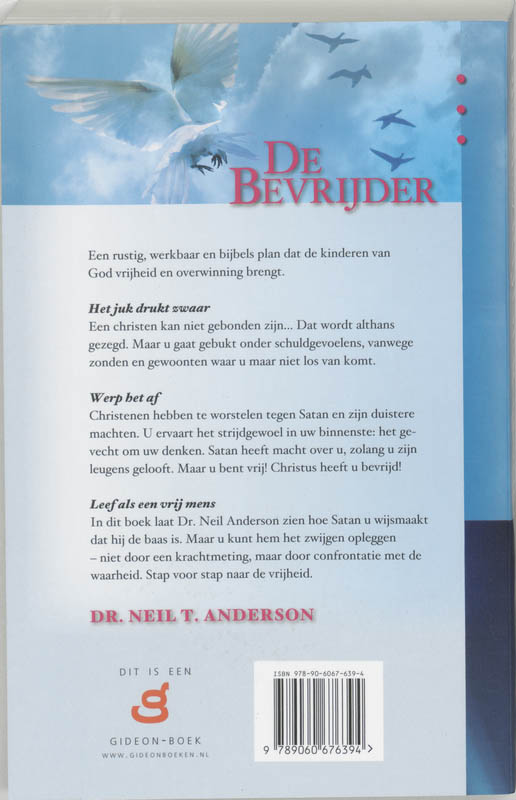 De bevrijder achterkant