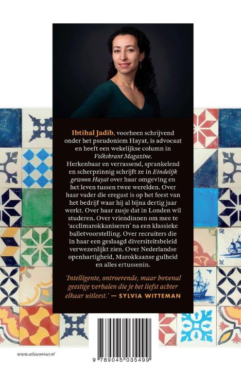 Eindelijk gewoon Hayat achterkant