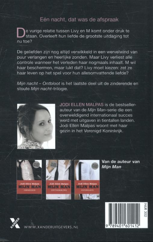 Mijn nacht 3 - Ontbloot achterkant