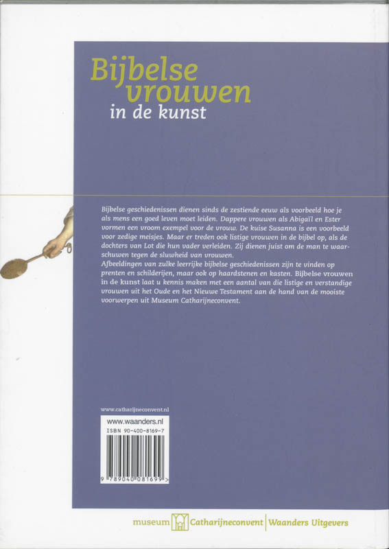 Bijbelse vrouwen in de kunst achterkant