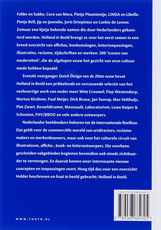 Holland In Beeld achterkant