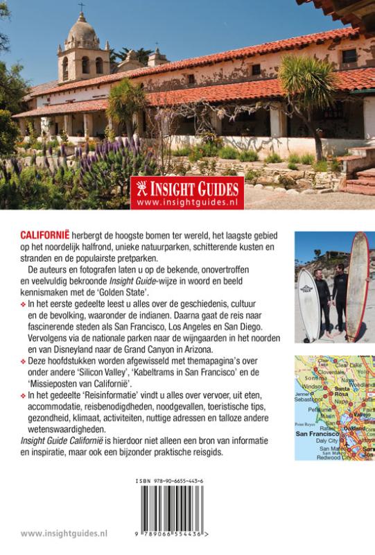 Californie / Insight guides achterkant
