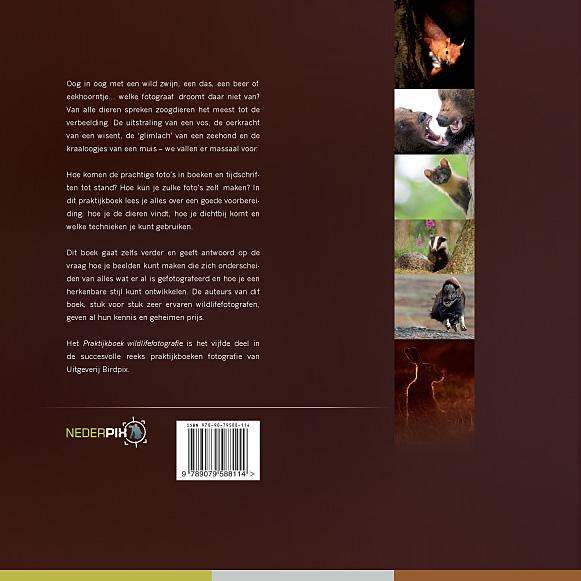 Praktijkboek wildlife fotografie / Praktijkboeken natuurfotografie / 5 achterkant