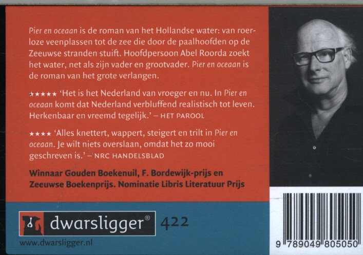 Pier en oceaan achterkant