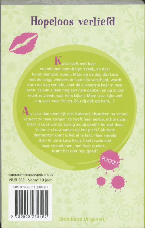 For Girls Only! Hopeloos Verliefd achterkant