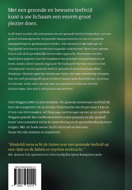 Doe-het-zelf gezond achterkant