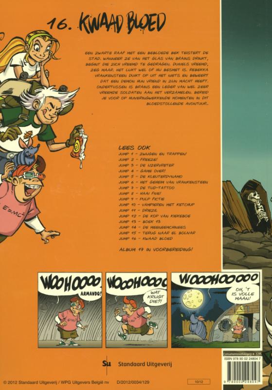 Kwaad bloed achterkant