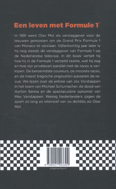 Een leven met Formule 1 achterkant