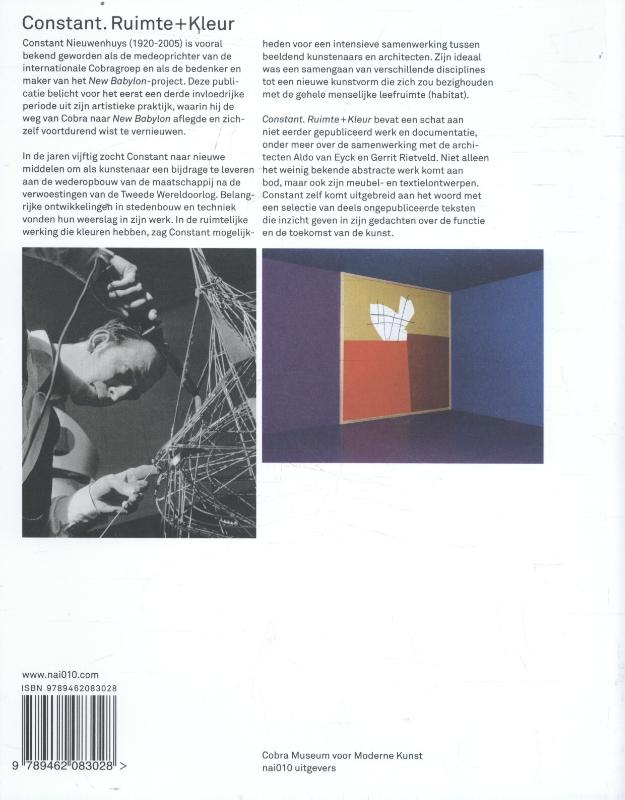 Constant: Ruimte + kleur. Van Cobra naar New Babylon achterkant