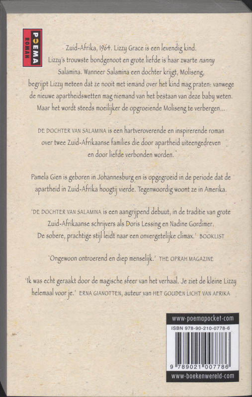 De dochter van Salamina achterkant