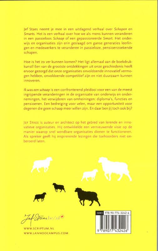 Ik was een schaap achterkant