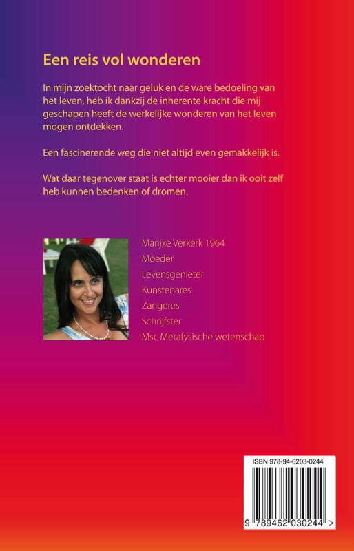 Een reis vol wonderen achterkant