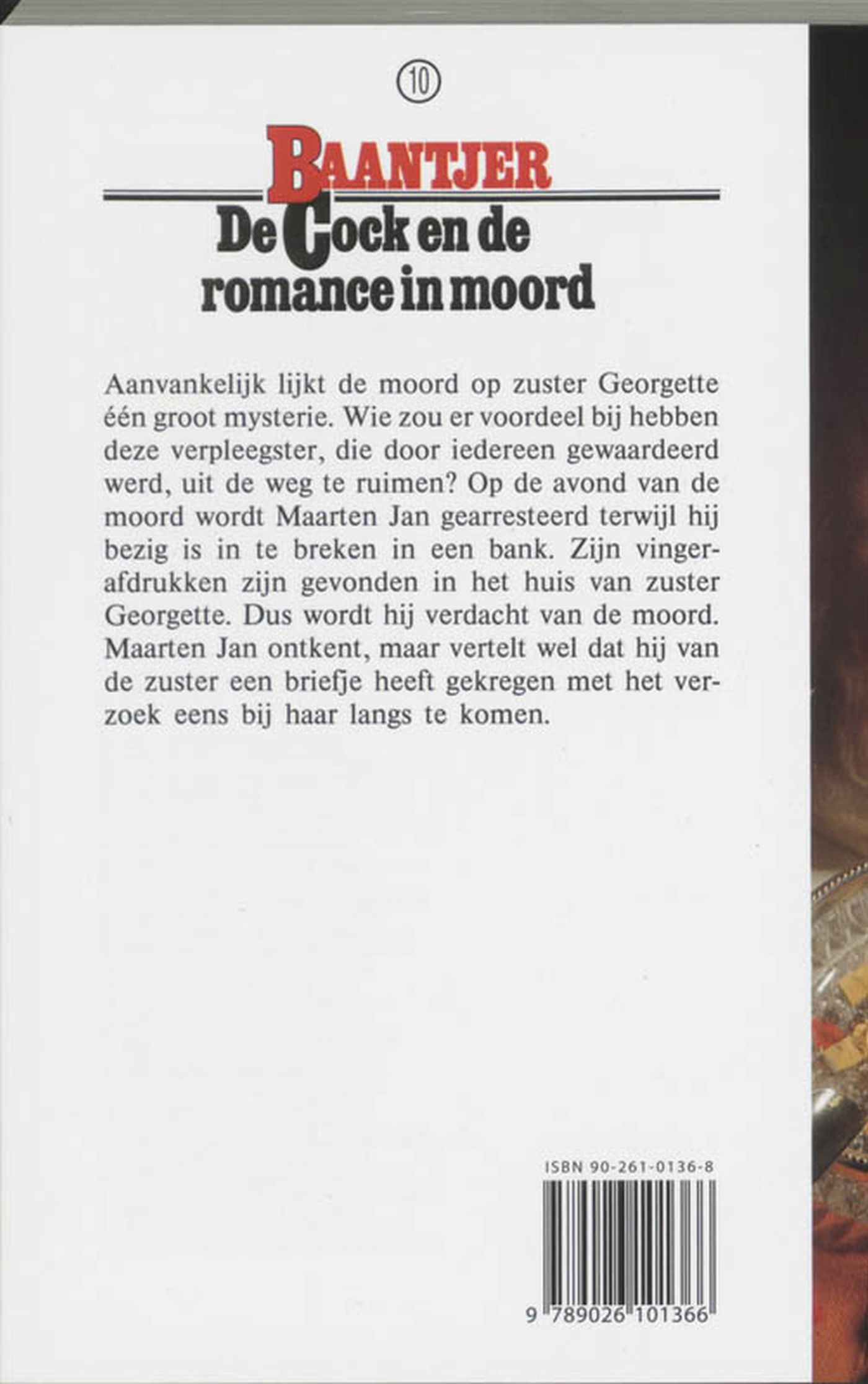 De Cock en de romance in moord achterkant
