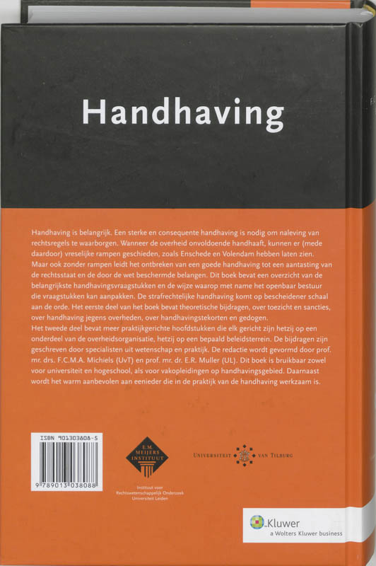 Handhaving achterkant