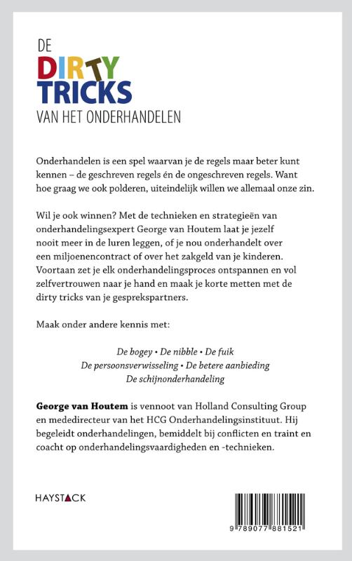 De dirty tricks van het onderhandelen achterkant