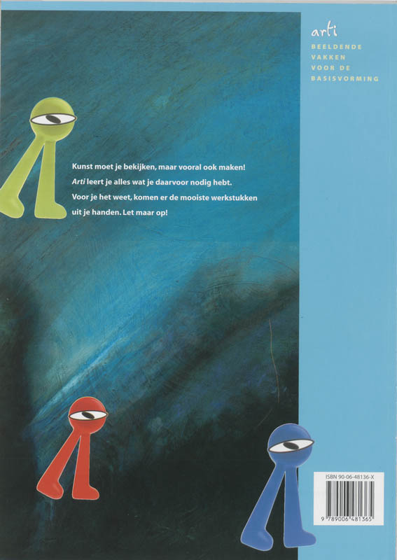 Arti 2 Havo/vwo Praktijkboek tekenen achterkant