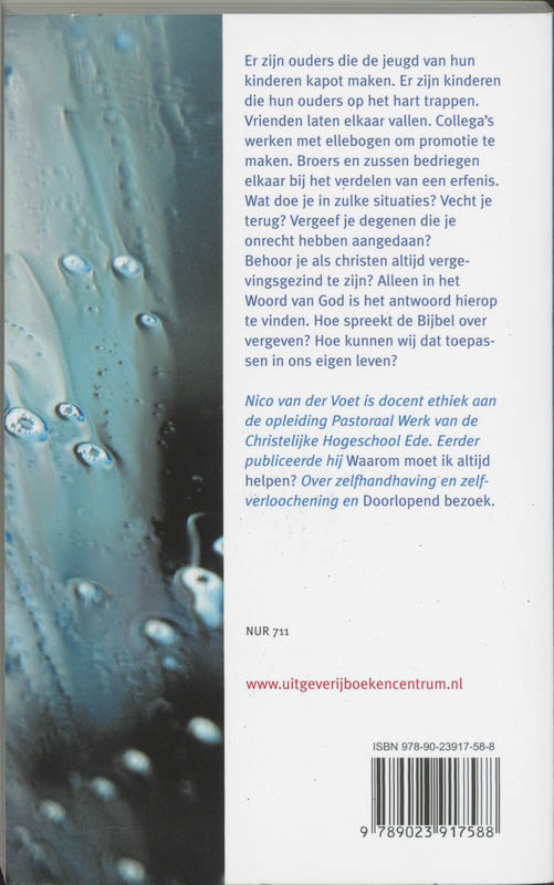 Altijd Vergeven? achterkant