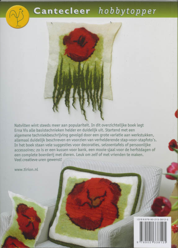 Vorm en kleur met vilt / Cantecleer hobbytopper achterkant