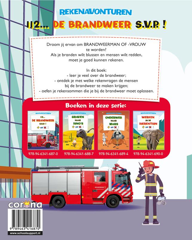 112-de brandweer s.v.p! / Rekenavonturen achterkant