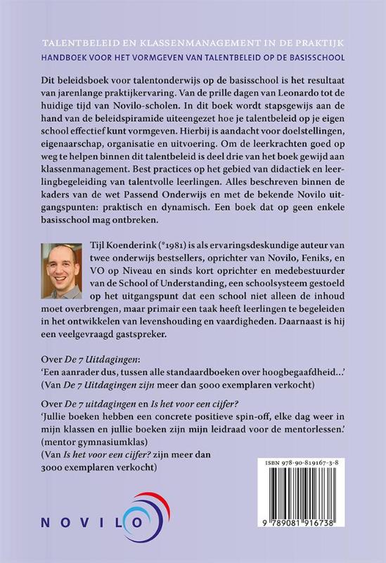 Talentbeleid & klassenmanagement in de praktijk achterkant