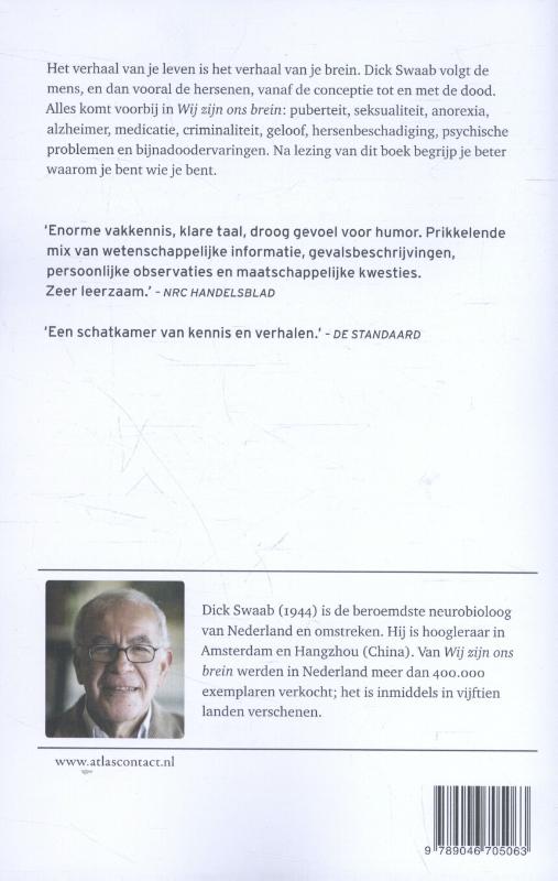 Wij zijn ons brein achterkant