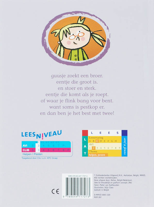 Lotte en de reus / Ssst... ik lees! achterkant