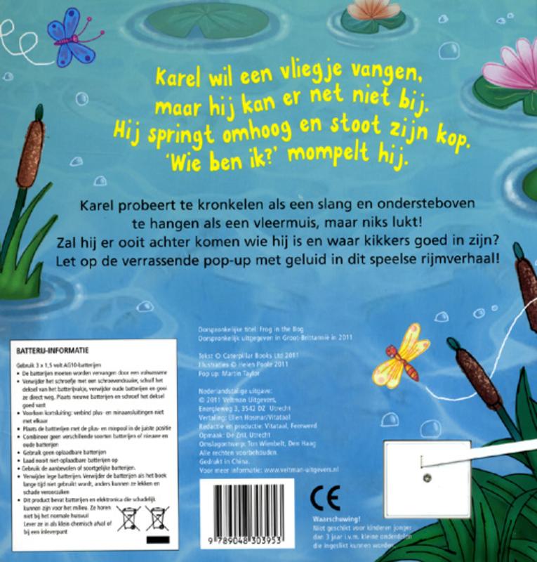 Ik ben een kikker! achterkant