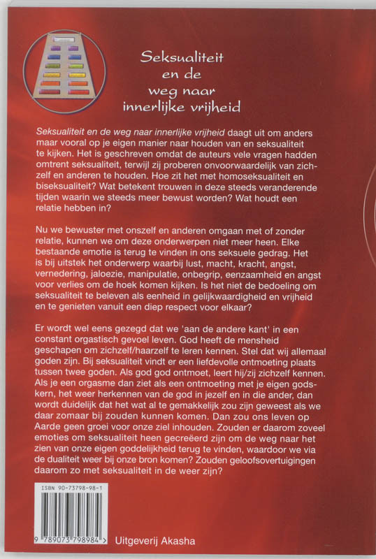 Seksualiteit en de weg naar innerlijke vrijheid achterkant