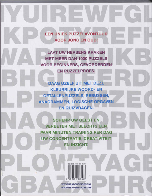 De beste puzzels & hersenkrakers achterkant