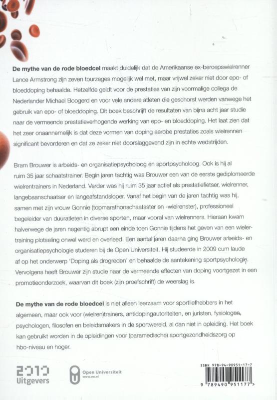 De mythe van de rode bloedcel achterkant