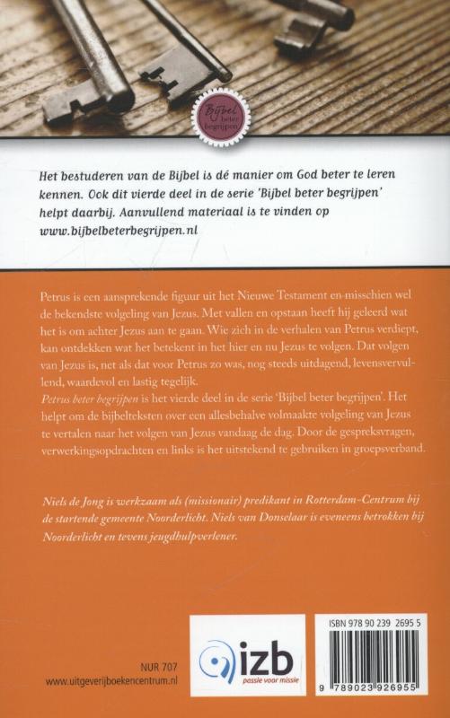 Petrus beter begrijpen / De Bijbel beter begrijpen achterkant