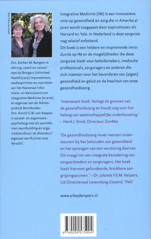 Integrative Medicine achterkant