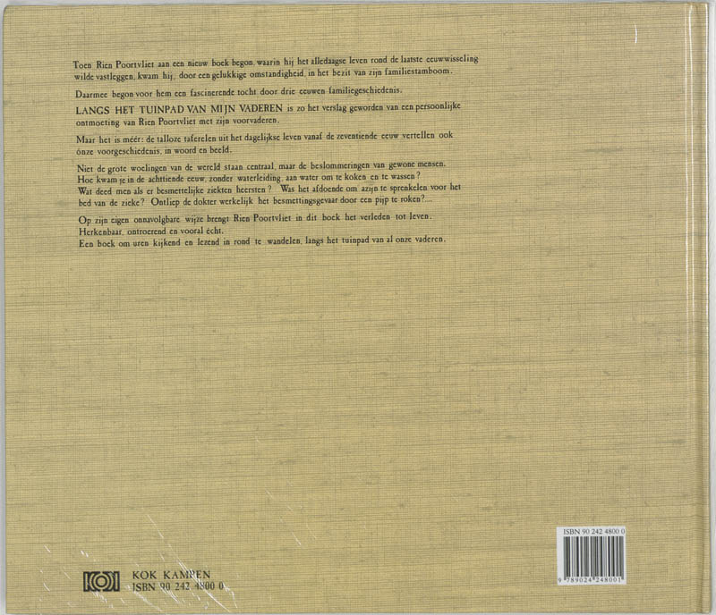 Langs het tuinpad van mijn vaderen achterkant