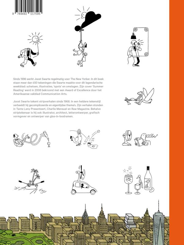 New York boek achterkant
