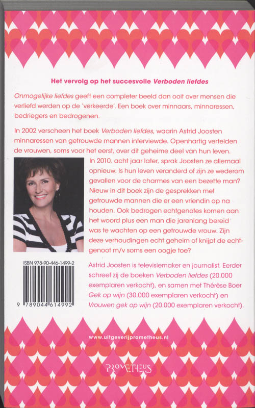 Onmogelijke liefdes achterkant