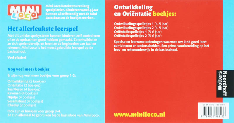 Mini Loco Orientatiespelletjes 1 5 - 6 Jaar achterkant