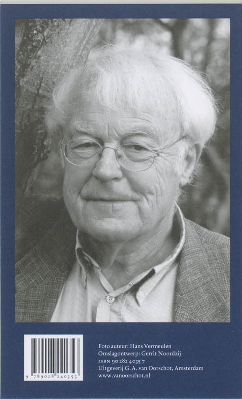 Een Man In De Tuin achterkant