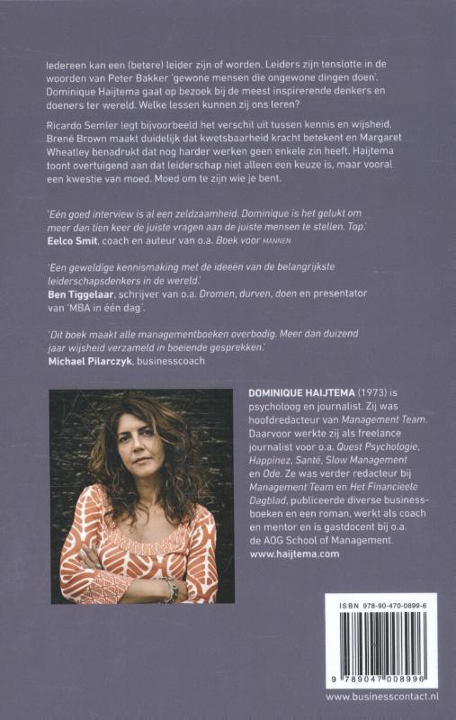 Leiderschap is een keuze achterkant