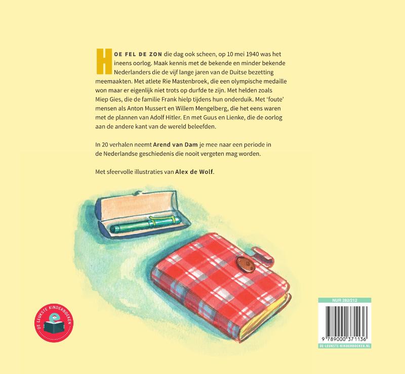 Hoe fel de zon ook scheen achterkant