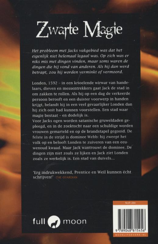 Zwarte magie achterkant