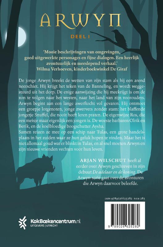 Het teken van de Banneling / Arwyn / 1 achterkant