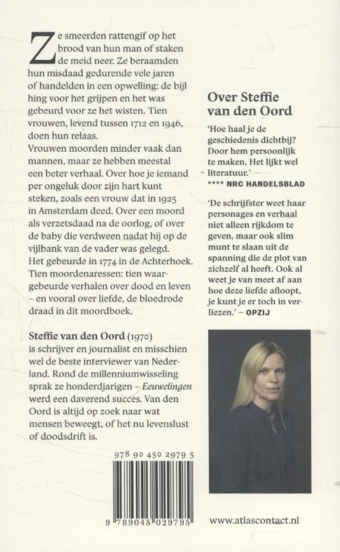 De vrouw met de bijl achterkant