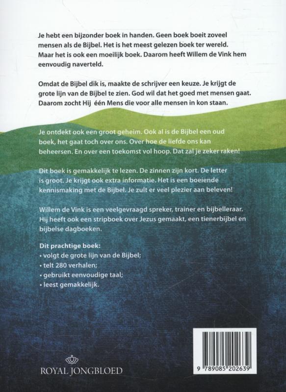 De bijbel eenvoudig naverteld achterkant