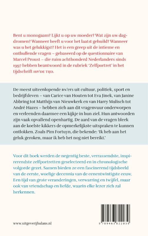 Zelfportret achterkant