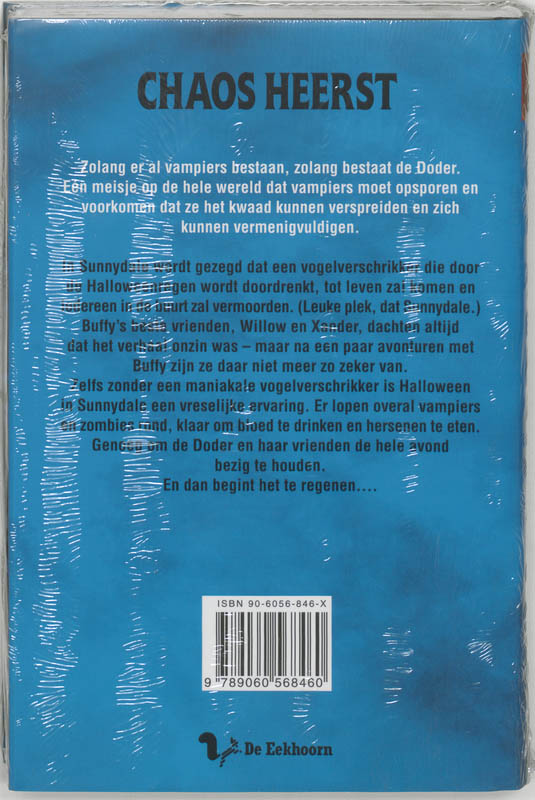 Halloween / Buffy, the vampire slayer achterkant