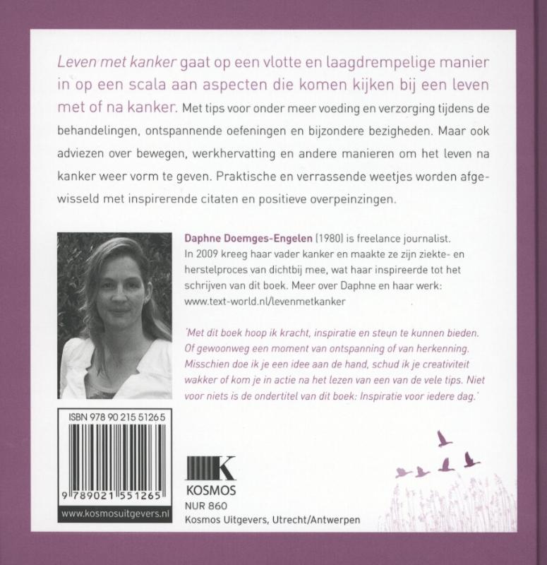 Leven met kanker - Daphne Doemges-Engelen achterkant