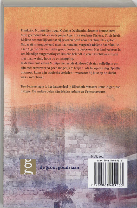 Twee bestemmingen achterkant