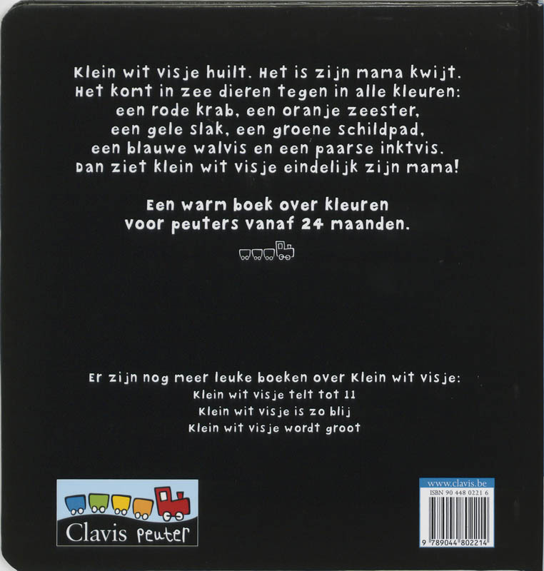 Klein Wit Visje achterkant