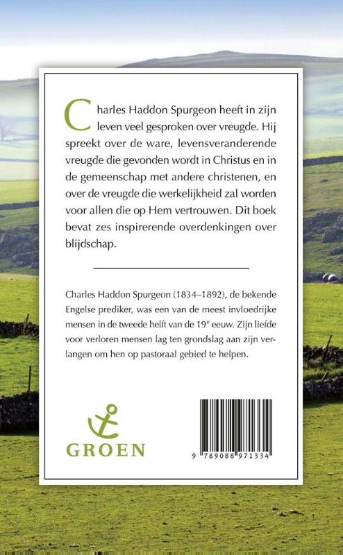 Verblijd U altijd in de Heere achterkant