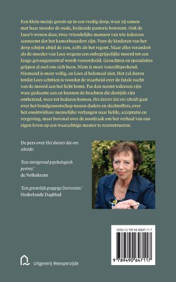 Het duister dat ons scheidt achterkant